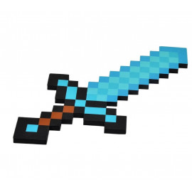 Diamantový meč Minecraft 45 cm penový
