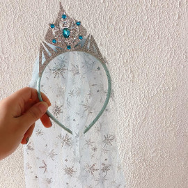 Elsa Frozen sada doplnkov so závojom