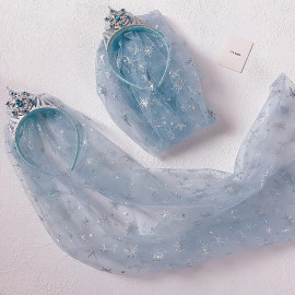 Elsa Frozen sada doplnkov so závojom