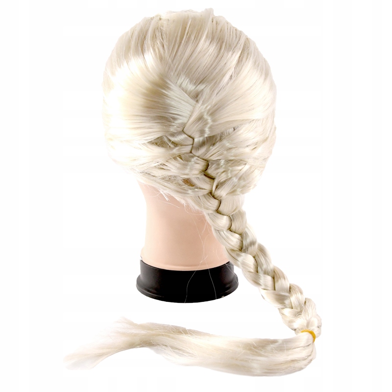 Elsa Frozen parochňa s vrkôčikom 60cm Elsa Frozen parochňa s vrkôčikom 60cm