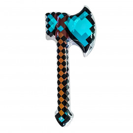 Diamantová sekera Minecraft 70 cm nafukovacia