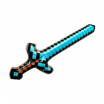 Diamantový nafukovací meč Minecraft 60 cm