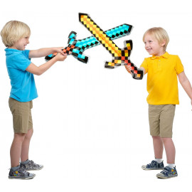 Diamantový nafukovací meč Minecraft 60 cm