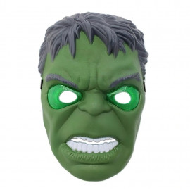 Hulk svietiaca maska ​​zelená