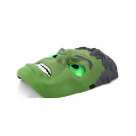 Hulk svietiaca maska ​​zelená