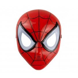 Spiderman svietiaca maska ​​červená