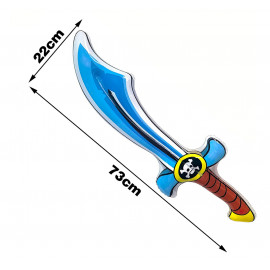 Nafukovacia pirátska Šabľa 73 cm Nafukovacia pirátska Šabľa 73 cm