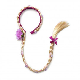 Locika čelenka s vrkôčikom a ozdobami