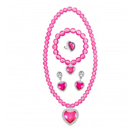 Anna Frozen Veľká sada doplnkov s vrkôčikom a šperkami 9v1