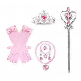 Veľká sada doplnkov pre princeznú s korunkou 9v1