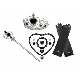 Wednesday Veľká sada doplnkov s rukavicami a šperkami 9v1