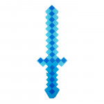 Svietiaci diamantový meč so zvukmi Minecraft 45cm Svietiaci diamantový meč so zvukmi Minecraft 45cm