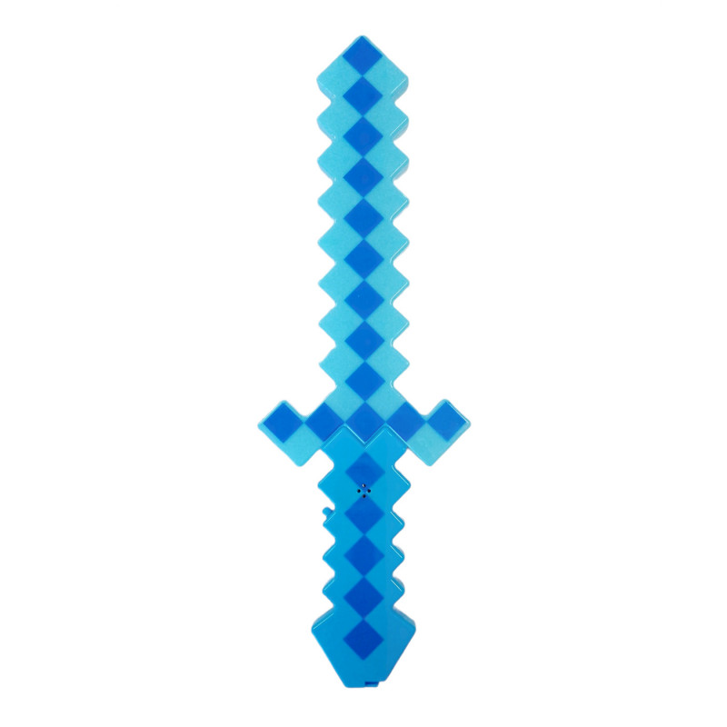 Svietiaci diamantový meč so zvukmi Minecraft 45cm Svietiaci diamantový meč so zvukmi Minecraft 45cm