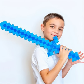 Svietiaci diamantový meč so zvukmi Minecraft 45cm Svietiaci diamantový meč so zvukmi Minecraft 45cm