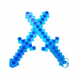 Svietiaci diamantový meč so zvukmi Minecraft 45cm Svietiaci diamantový meč so zvukmi Minecraft 45cm