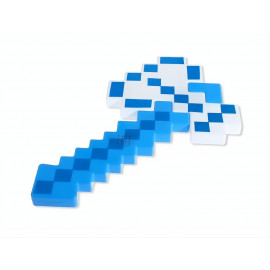 Svietiaca diamantová sekera so zvukmi Minecraft 35cm