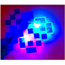Svietiaca diamantová sekera so zvukmi Minecraft 35cm