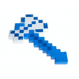 Svietiaca diamantová sekera so zvukmi Minecraft 35cm