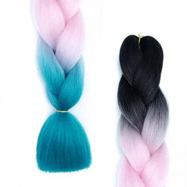 Pletený vrkôčik Jumbo Fantasy 60cm