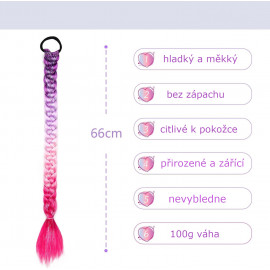 Vrkôčik s gumičkou Fairy Extension 60cm