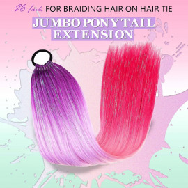 Vrkôčik s gumičkou Fairy Extension 60cm