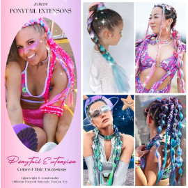 Vrkôčik s gumičkou Fairy Extension 60cm