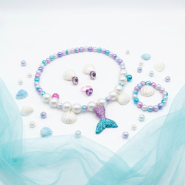 Sada doplnkov Morská panna Ariel 4v1