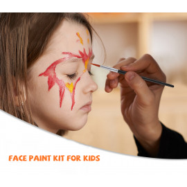 Detská sada farieb na tvár a telo METALIC 10ks