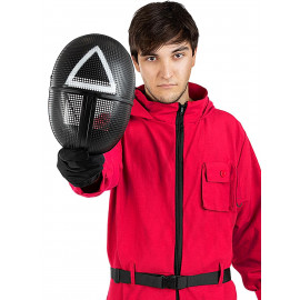 Kostým Squid game - Hra na kalmáre Strážca s maskou L Kostým Squid game - Hra na kalmáre Strážca s maskou L