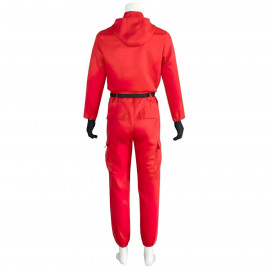 Kostým Squid game - Hra na kalmáre Strážca s maskou L Kostým Squid game - Hra na kalmáre Strážca s maskou L