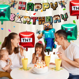 Veľká narodeninová sada Minecraft 72ks