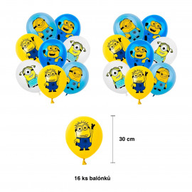 Veľká narodeninová sada Mimoni 54ks