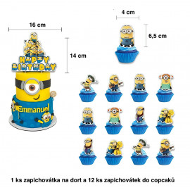 Veľká narodeninová sada Mimoni 54ks