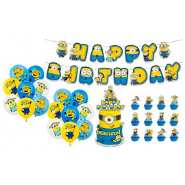 Veľká narodeninová sada Mimoni 54ks