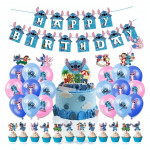 Veľká narodeninová sada Lilo a Stitch 46ks