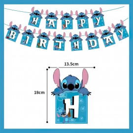 Veľká narodeninová sada Lilo a Stitch 46ks