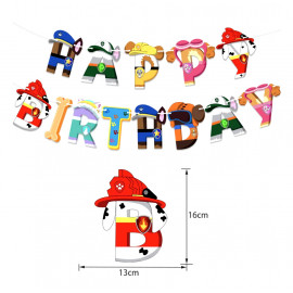 Veľká narodeninová sada Tlapková patrola 47ks