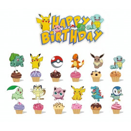 Maxi narodeninová sada Pokémon 65ks