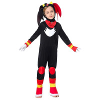 Detský kostým Sonic Shadow s maskou a rukavicami 104-110 S