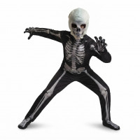 Detský karnevalový kostým kostra Scary Skeleton 122-134 L