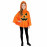 Detský karnevalový prevlek Orange Halloween Scary Pumpkin