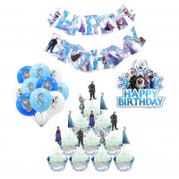 Velká narozeninová sada Frozen 51ks