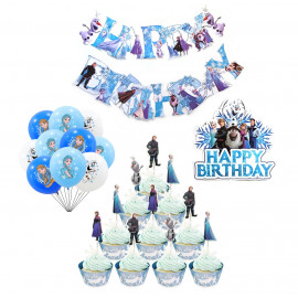 Velká narozeninová sada Frozen 51ks