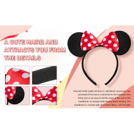 Detský kostým Myška Minnie s motýlikom 3v1