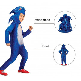 Detský kostým Sonic The Hedgehog s maskou 116-122 M