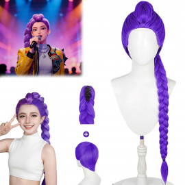 Detská parochňa Demon Hunters K-pop Rumi fialová