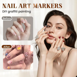 Sada farieb na nechty Fixky Nail art 12ks