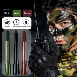Sada maskovacích farieb na tvár a telo Camouflage 3ks