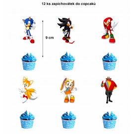 Maxi narodeninová sada Ježko Sonic a priatelia 50ks