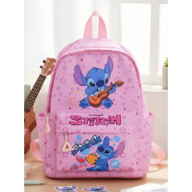 Detský batoh Lilo a Stitch ružový CUTE